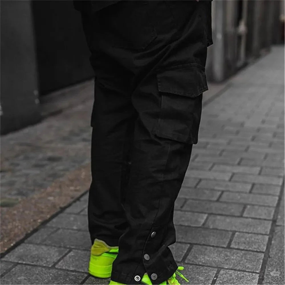 Cargo Pants Men 2021 Hip Hop Streetwear Jogger Pant Fashiontrousers Gyms Fitness Casual Joggers Sweatpants Men Pants