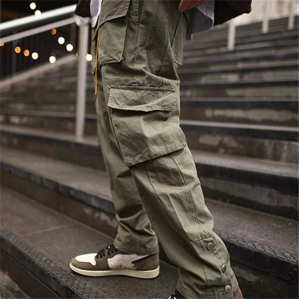 Cargo Pants Men 2021 Hip Hop Streetwear Jogger Pant Fashiontrousers Gyms Fitness Casual Joggers Sweatpants Men Pants