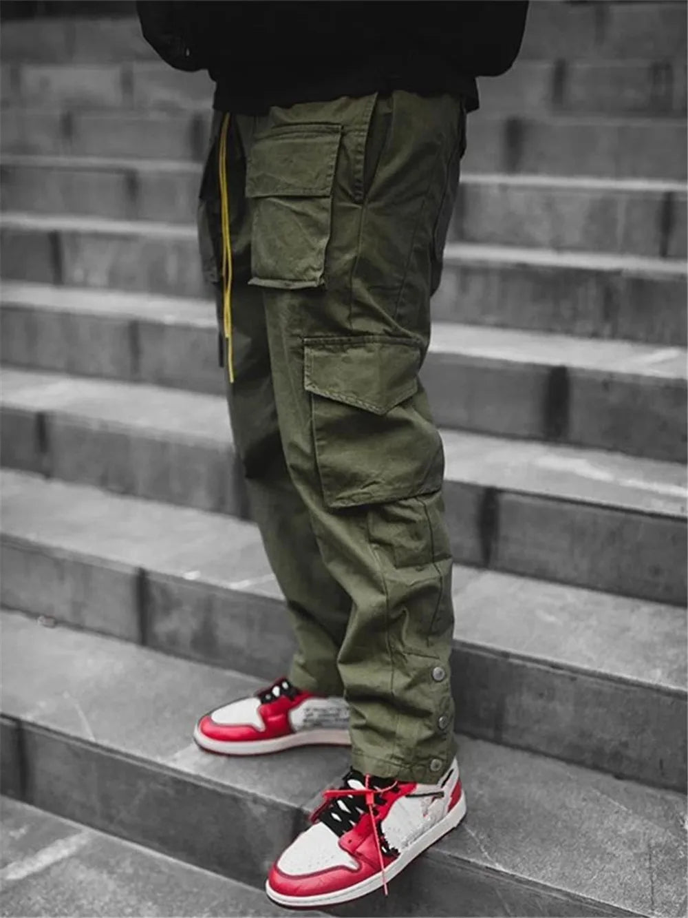 Cargo Pants Men 2021 Hip Hop Streetwear Jogger Pant Fashiontrousers Gyms Fitness Casual Joggers Sweatpants Men Pants